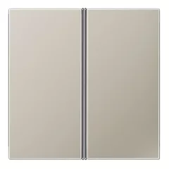   JUNG ES2402TSA Tastensatz F40 LS sorozat | 2-fold | nemesacél