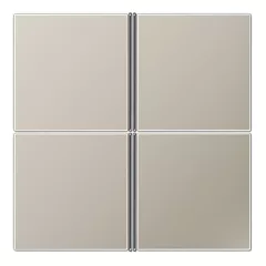   JUNG ES2404TSA Tastensatz F40 LS sorozat | 4-csatornás | nemesacél