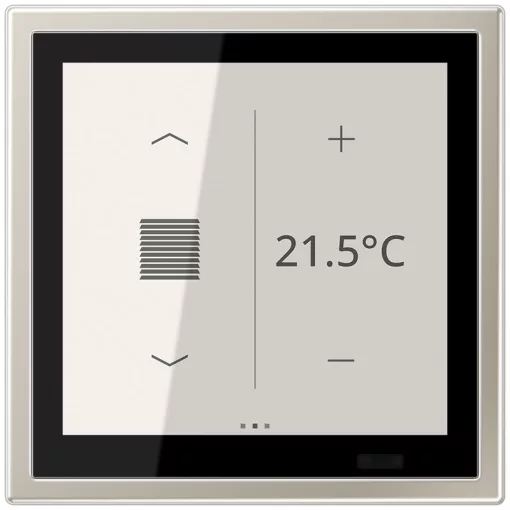 JUNG ES459D1S KNX szobavezérlő LS TOUCH | LS 990 | nemesacél