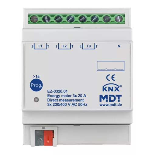 MDT EZ-0320.01 KNX energiamérő | közvetlen méréssel