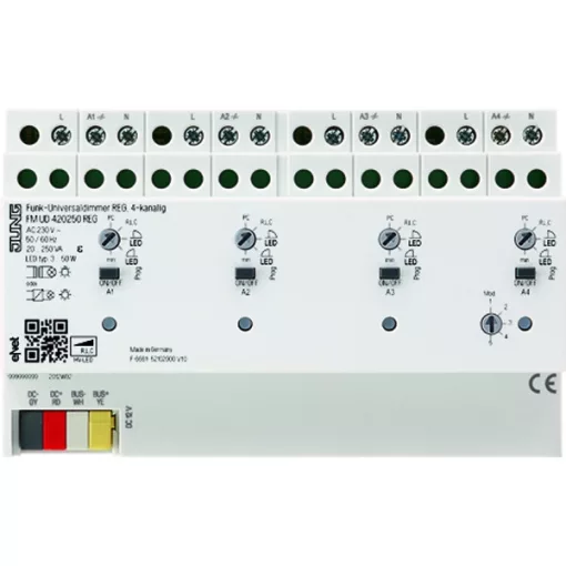JUNG FMUD420250REG Funk dimmaktor REG | 4 kimenetes