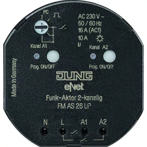 JUNG FMAS26UP UP KNX Funk-Schalt-/Tastaktor | 2 kimenetes

Hmm, de "KNX" nem szerepel az eredetiben, ne adjam hozzá.

JUNG FMAS26UP UP Funk-Schalt-/Tastaktor | 2 kimenetes