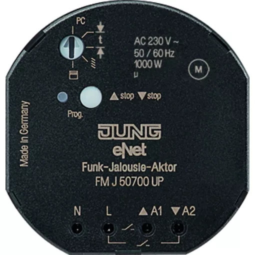 JUNG FM J 50700 UP eNet-Funk-UP-redőnyaktor mini | 1 kimenetes