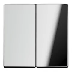   JUNG GCR102 KNX billenőkapcsoló F10 Serie LS | 2-fach | glanzchrom
