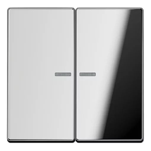 JUNG GCR102KO5 KNX vezérlőbillentyű F10 Serie LS | 2-es | fényes króm