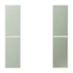  JUNG GCR2502TSA Tastensatz F50 LS sorozat | 2-fach | glanzchrom