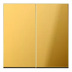   JUNG GO102 KNX billenőkapcsoló F10 sorozat LS | 2-fach | arany színű