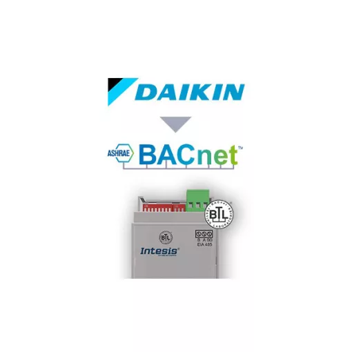 INTESIS IN485DAI001I000 BACnet-Gateway MS/TP Server | Daikin, 1 beltéri egység