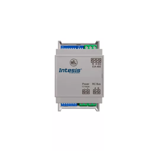 INTESIS IN485HIT001R000 Modbus-BACnet átjáró MS/TP Server | Hitachi VRF rendszerek, 1 beltéri egység