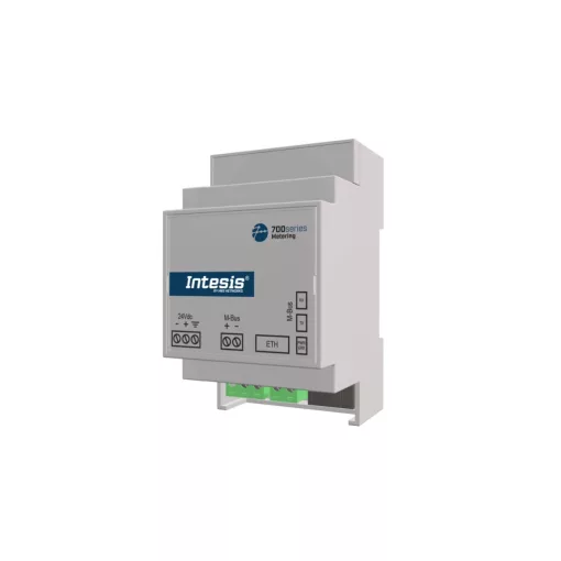 INTESIS IN712MEB0200000 M-Bus átjáró Modbus & BACnet IP-hez | legfeljebb 20 energiaszámláló