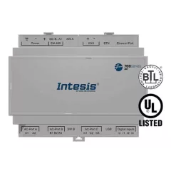   INTESIS IN776MHI00MO000 KNX klíma-átjáró | Mitsubishi VRF, 64 beltéri/12 kültéri egység