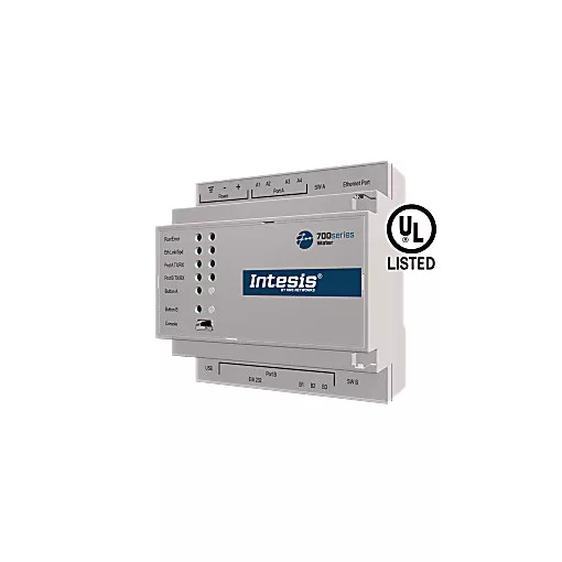 INTESIS IN790NIB100A000 KNX-BACnet-klíma-átjáró | Nibe, 5 készülék