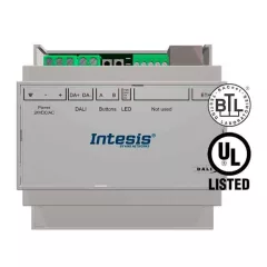   INTESIS INBACDAL0640500 DALI-BACnet átjáró IP Server | 1 csatornás