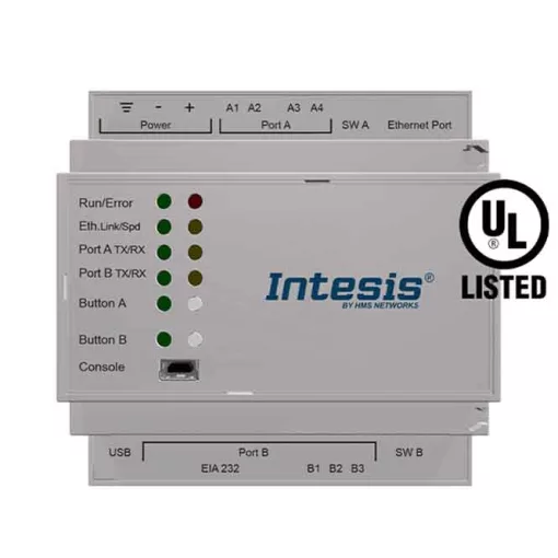 INTESIS INKNXDAL0640200 DALI-KNX átjáró | 1-csatornás