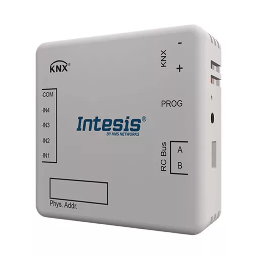 INTESIS INKNXHIS001R000 KNX klíma-átjáró | Hisense VRF, 4 bináris bemenet