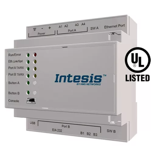 INTESIS INKNXLGE064O000 KNX klíma-átjáró | LG, VRF, 64 eszköz