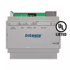   INTESIS INMBSDAL0640500 DALI-Modbus átjáró TCP & RTU Master | 64 eszköz, beépített funkcióval