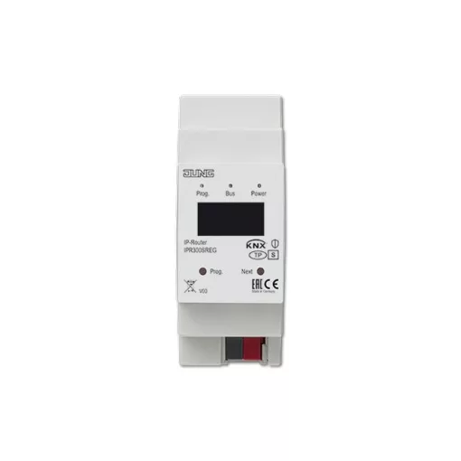 JUNG IPR300SREG KNX-IP-Router | DIN sínre szerelhető, KNX Secure