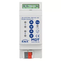   MDT JAL-0210.03S KNX redőnyaktor 230 V | 2 csatornás, Secure