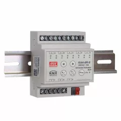   MEANWELL KAA-8R-10S KNX univerzális aktor | 8 kimenetes, 10 A, Secure