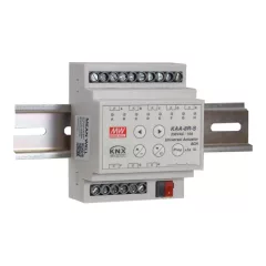  MEANWELL KAA-8R-16S KNX univerzális aktor | 8 kimenetes, 16 A, Secure