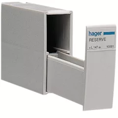 HAGER L14700 tartalék modul biztosítópatronhoz | Standard