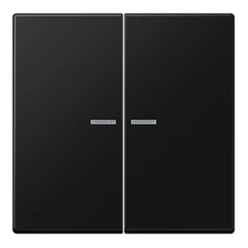 JUNG LS102KO5SWM KNX vezérlőbillentyű F10 LS széria | 2-es | grafitfekete matt