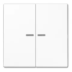   JUNG LS102KO5WW KNX ellenőrző billenőkapcsoló F10 Serie LS | 2-es | alpinfehér