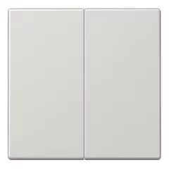  JUNG LS102LG KNX billenőkapcsoló F10 széria LS | 2-fach | világosszürke