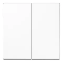   JUNG LS102WW KNX billenőkapcsoló F10 Serie LS | 2-fach | alpinweiß
