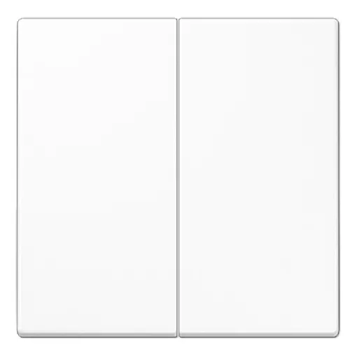 JUNG LS102WW KNX billenőkapcsoló F10 Serie LS | 2-fach | alpinweiß