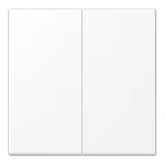   JUNG LS102WWM KNX billenőkapcsoló F10 széria LS | 2-fach | hófehér matt