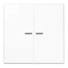   JUNG LS10921STRFWW KNX-RF tapintásérzékelő LS | 2-csatornás | alpinfehér