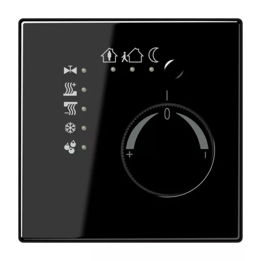 JUNG LS2178TSSW KNX folyamatos szabályozó LS | érintőkapcsoló-interfésszel | fekete
