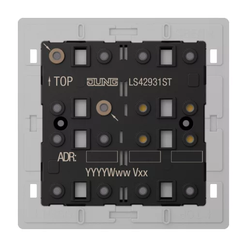 JUNG LS 4293 1ST KNX tapintásérzékelő modul F40 LS sorozat | 3-csatornás, univerzális