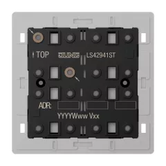   JUNG LS 4294 1ST KNX tapintásérzékelő modul F40 Serie LS | 4-csatornás, univerzális