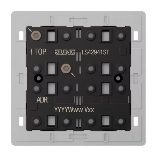 JUNG LS 4294 1ST KNX tapintásérzékelő modul F40 Serie LS | 4-csatornás, univerzális