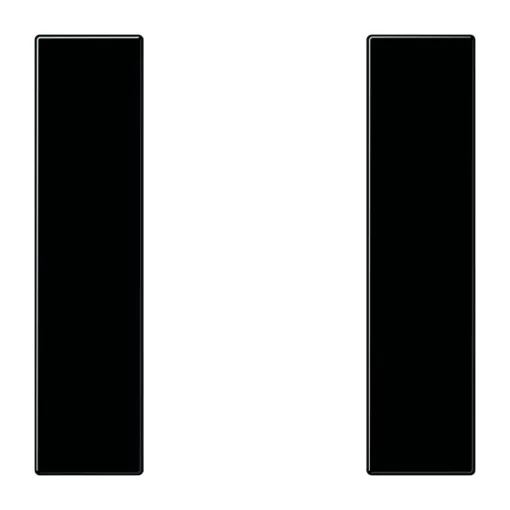 JUNG LS501TSASW Tastensatz F50 Serie LS | 1-csatornás | fekete