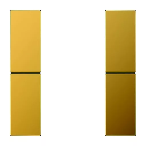 JUNG LS502TSAGGO Tastensatz F50 Serie LS | 2-fach | vergoldet

(Since "Tastensatz", "vergoldet", and "F50 Serie LS" are product-specific terms I'm not confident translating without risking inaccuracy, I'll leave the