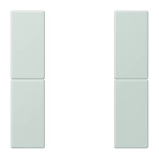 JUNG LS502TSALG Tastensatz F50 Serie LS | 2-fach | világosszürke
