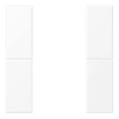   JUNG LS502TSAWWM Tastensatz F50 LS sorozat | 2-csatornás | hófehér matt