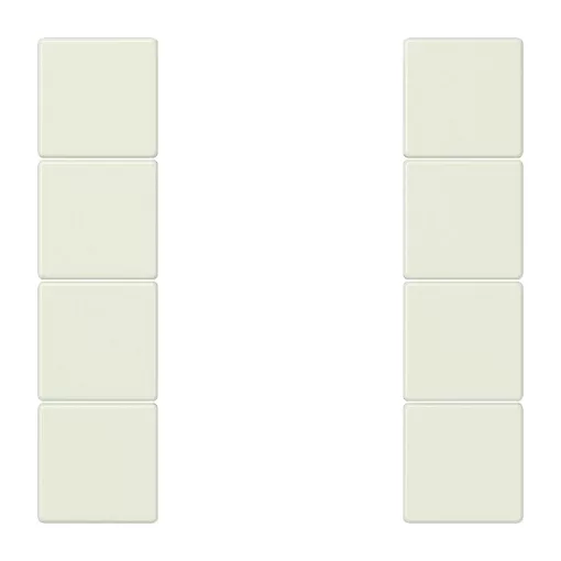 JUNG LS504TSA F50 LS sorozat gombkészlet | 4-fach | fehér