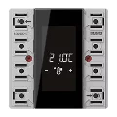   JUNG LS5292D1ST KNX helyiségvezérlő F50 LS | 2-csatornás, secure