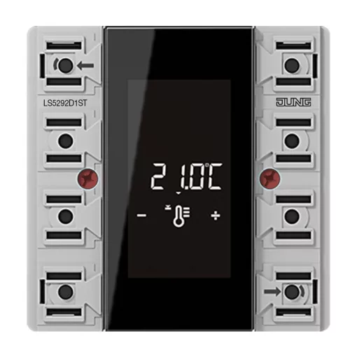 JUNG LS5292D1ST KNX helyiségvezérlő F50 LS | 2-csatornás, secure