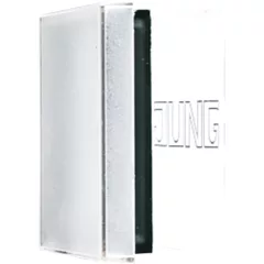   JUNG LS990NAGLPL feliratozó mezőfedél LS sorozat | feliratbetéttel 66x66 mm-es feliratozó mezőhöz | átlátszó