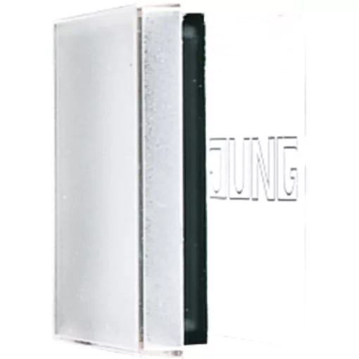 JUNG LS990NAGLPL feliratozó mezőfedél LS sorozat | feliratbetéttel 66x66 mm-es feliratozó mezőhöz | átlátszó