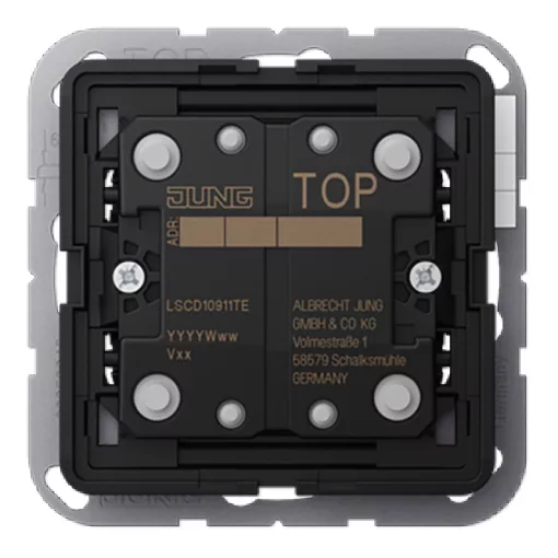 JUNG LSCD10911TE KNX tapintásérzékelő F10 LS | 1-csatornás, bővítő