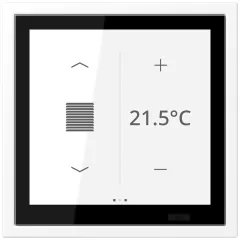   JUNG LSZ459BFD1SWWM KNX helyiségvezérlő LS TOUCH | LS ZERO | hófehér matt
