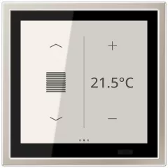  JUNG LSZES459BFD1S KNX helyiségvezérlő LS TOUCH | LS ZERO | nemesacél