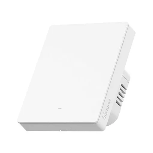 SONOFF M5-1C-80W Matter tapintásérzékelő UP | 1-csatornás | matt fehér | 80x80 mm